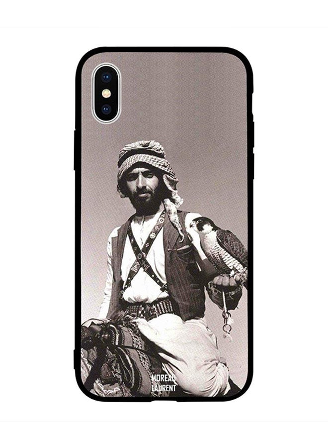 Moreau Laurent Protective Case Cover for Apple iPhone XS Max Rare Picture of Sheikh Zayed 
