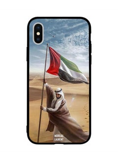 Moreau Laurent Protective Case Cover for Apple iPhone XS Max Sheikh Zayed Planted UAE Flag 