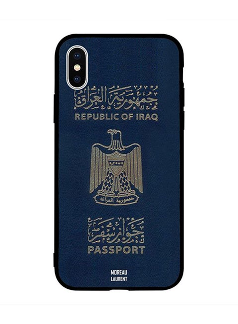 Protective Case Cover for Apple iPhone XS Max Iraq Passport
