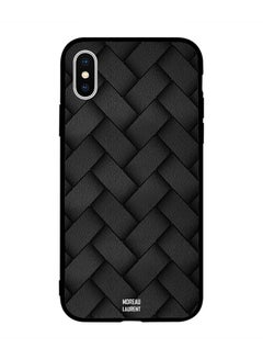 Protective Case Cover for Apple iPhone XS Max Black Stripes Pattern