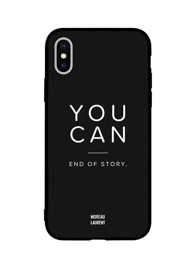 Moreau Laurent Protective Case Cover for Apple iPhone XS Max You Can End of Story