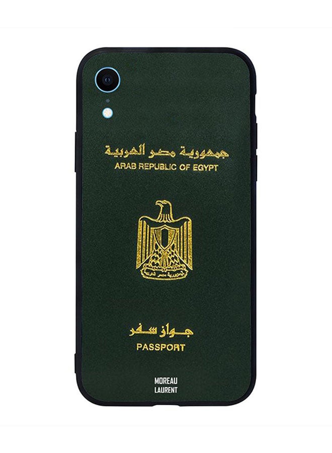 Moreau Laurent Skin Case Cover -for Apple iPhone XR Egypt Passport Egypt Passport