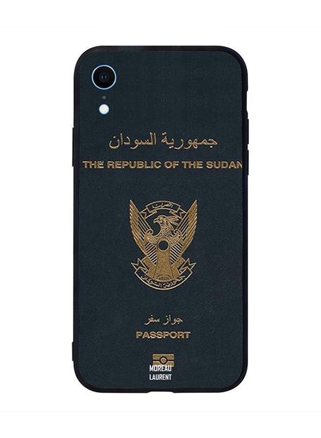 Skin Case Cover -for Apple iPhone XR Sudan Passport Sudan Passport