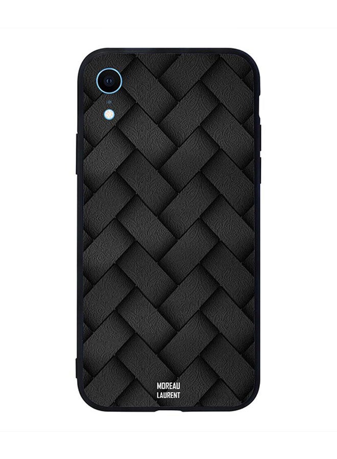 Skin Case Cover -for Apple iPhone XR Black Stripes Pattern Black Stripes Pattern - v1544597251/N19855693A_1