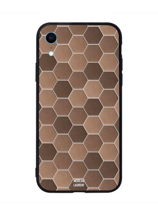 Skin Case Cover -for Apple iPhone XR Round Shape Interlock Pattern Round Shape Interlock Pattern - v1544597277/N19855846A_1