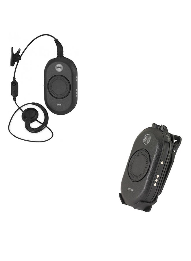 Business Two-Way Radio Walkie Talkie 15 x 19.5 x 10cm Black
