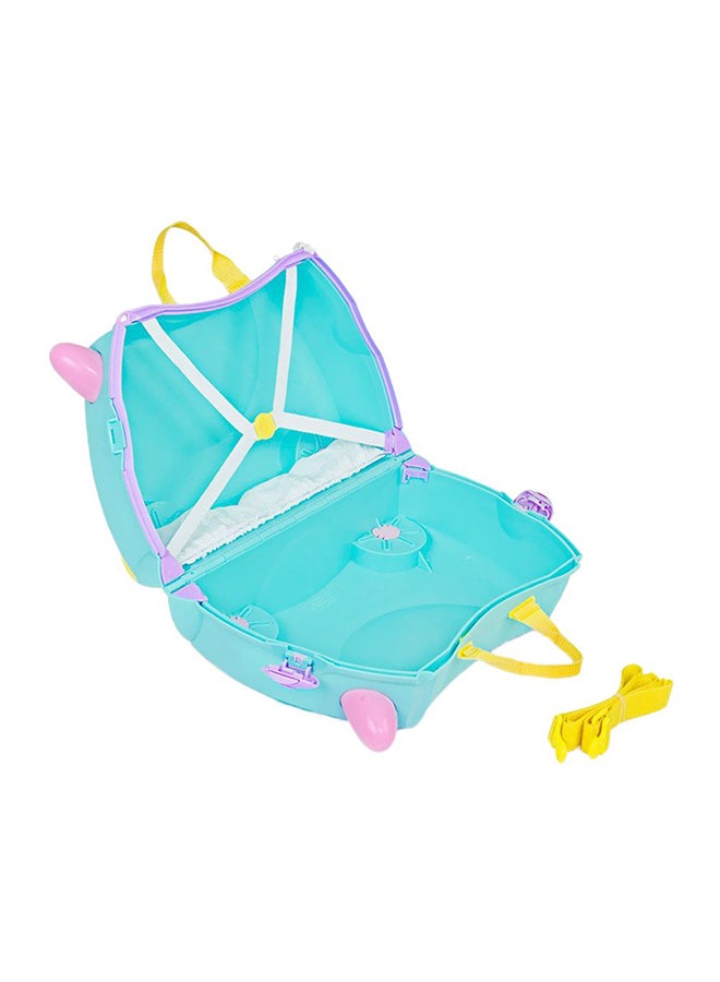 trunki - Una The Unicorn Trunki Trolley - 18 L Blue/Yellow/Pink - Image 1