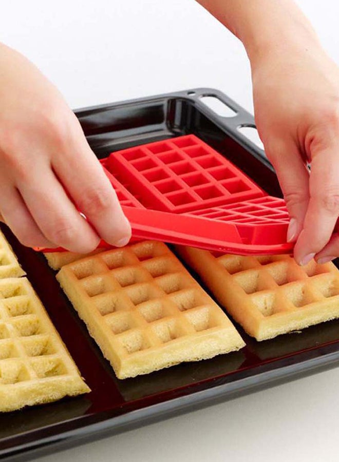 Generic - Waffle Design Mould Multicolour 2x18x28cm - Image 1