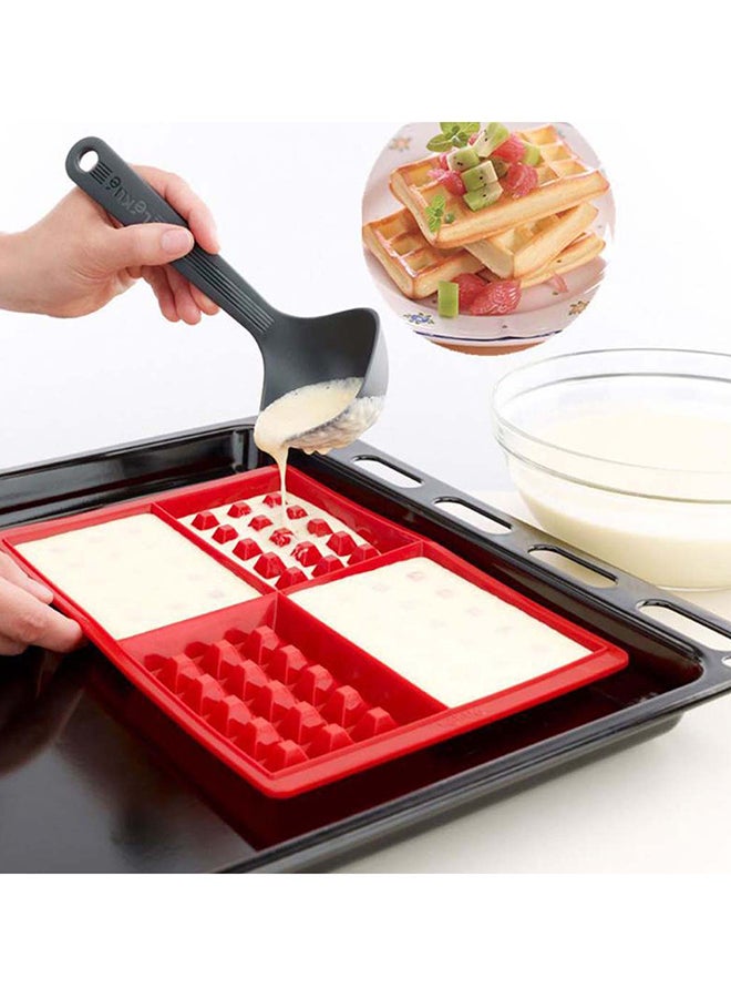 Generic - Waffle Design Mould Multicolour 2x18x28cm - Image 1