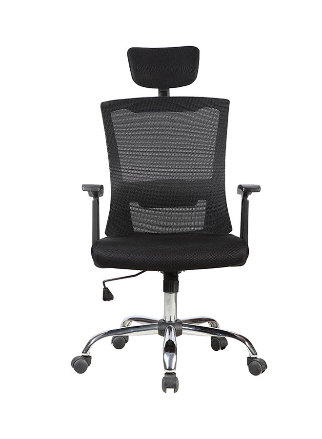 Neo Front High Back Office Chair Black 53x117x60centimeter  - Image 1