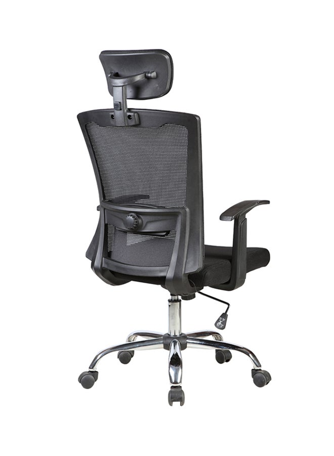 Neo Front High Back Office Chair Black 53x117x60centimeter  - Image 2