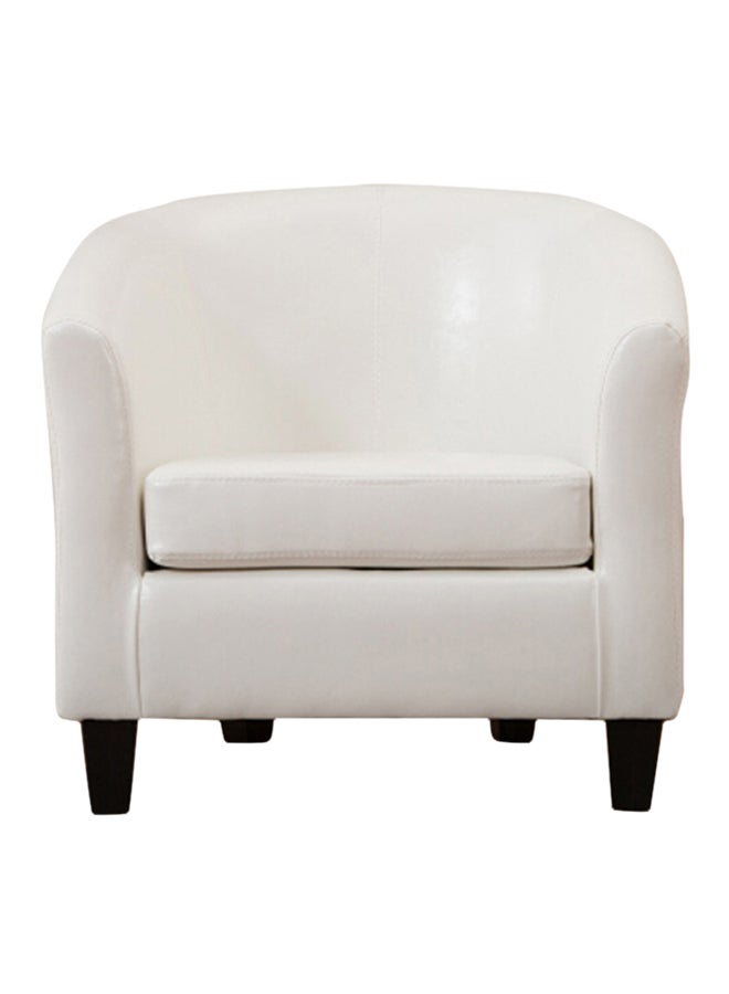 Neo Front Single Seater Sofa White  - Image 1