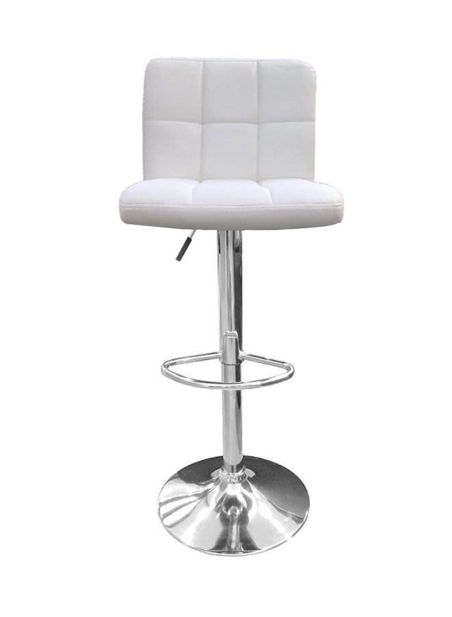 Neo Front Adjustable Hydraulic Chair White/Silver - Image 1