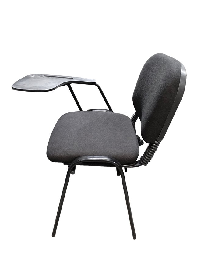 Neo Front Fabric Chair With Writing Board Black 65x80x46cm - Image 3