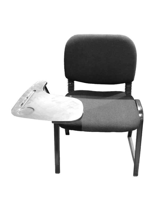 Neo Front Fabric Chair With Writing Board Black 65x80x46cm - Image 1