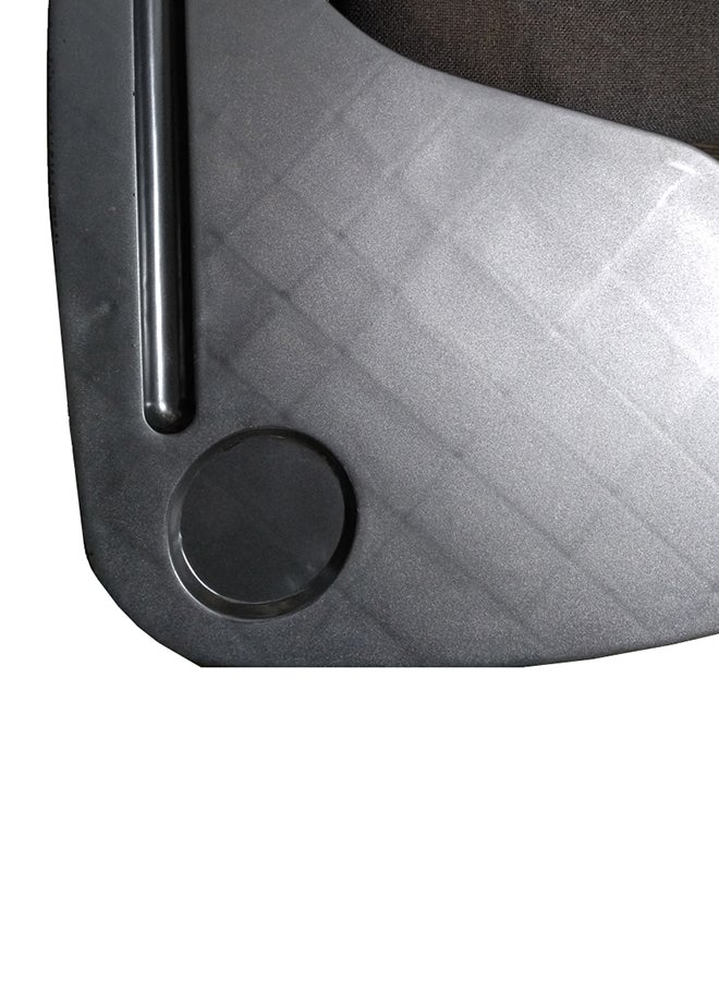 Neo Front Fabric Chair With Writing Board Black 65x80x46cm - Image 4