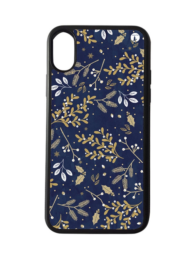 BP Protective Case Cover for Apple iPhone X Blue/Beige/White