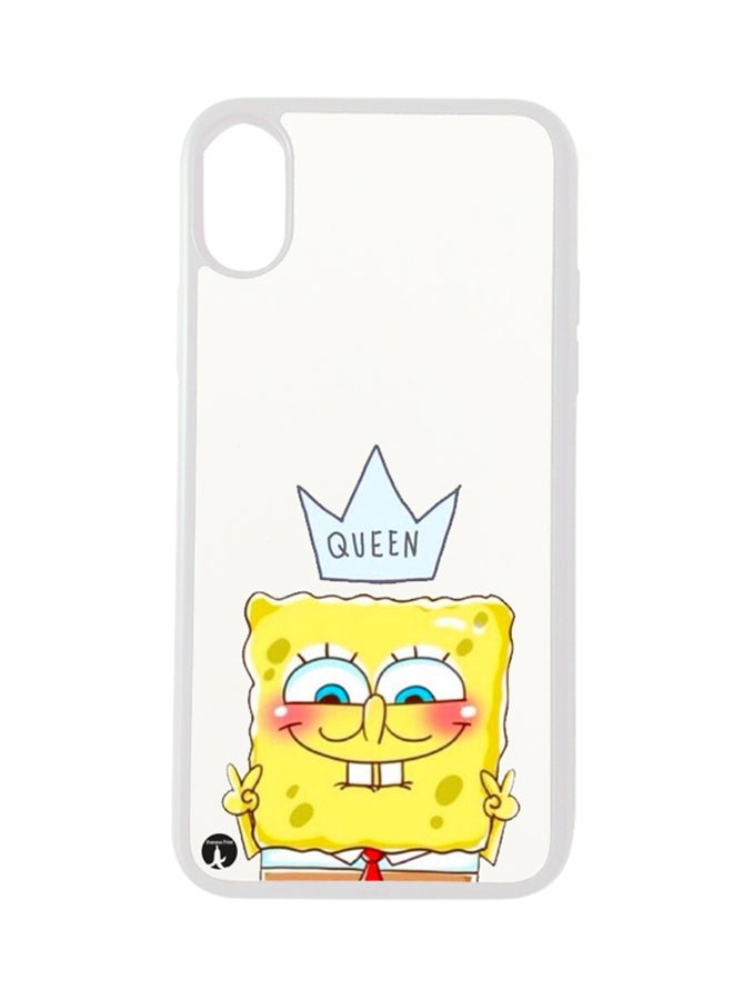 بي بي غطاء حماية واقٍ لهاتف أبل آيفون X سبونج بوب