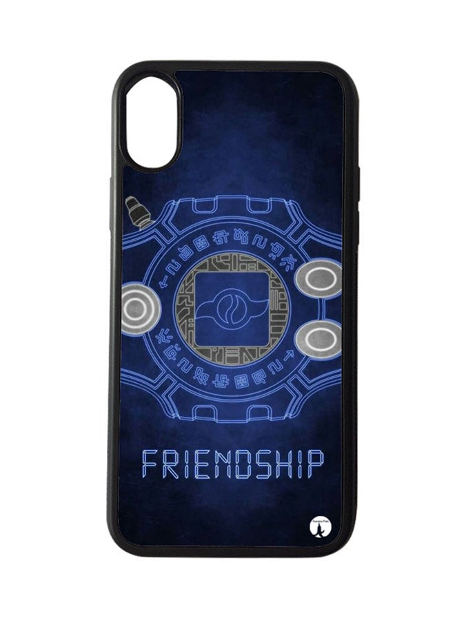 بي بي غطاء حماية واقٍ لهاتف أبل آيفون X أحمر / أبيض / أصفر