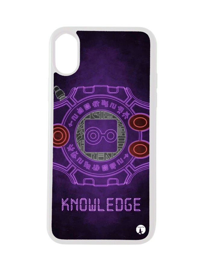 BP Protective Case Cover for Apple iPhone X Knowledge