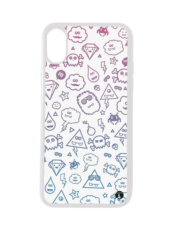 Protective Case Cover for Apple iPhone XS White