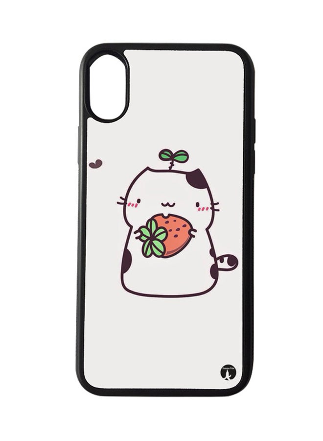 بي بي غطاء حماية واقٍ لهاتف أبل آيفون XS قطة