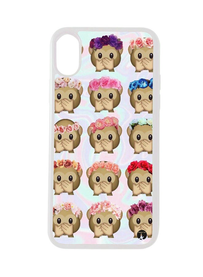 بي بي غطاء حماية واقٍ لهاتف أبل آيفون XS إيموجيز