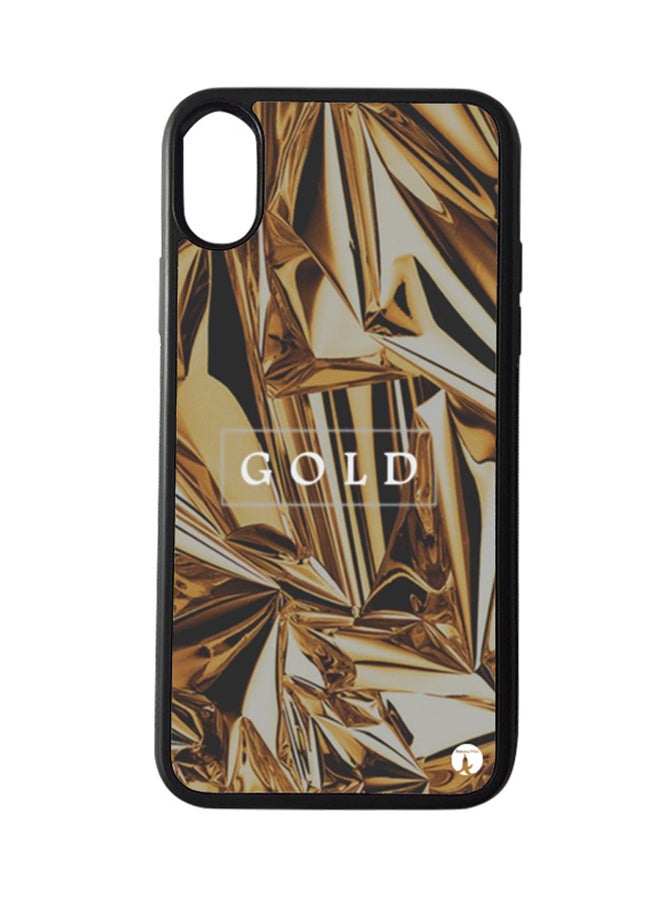 BP Protective Case Cover for Apple iPhone XS Gold