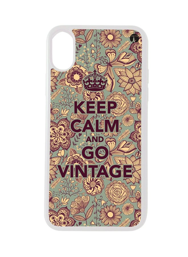 BP Protective Case Cover for Apple iPhone XS Go Vintage
