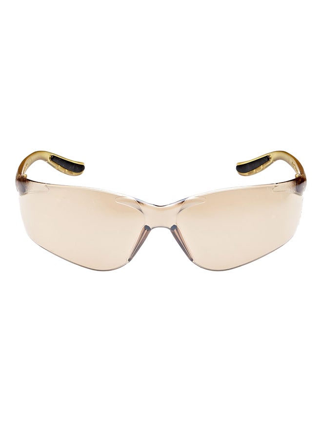 Empiral Fargo Anti Scratch Safety Spectacles Yellow/Beige - Image 2