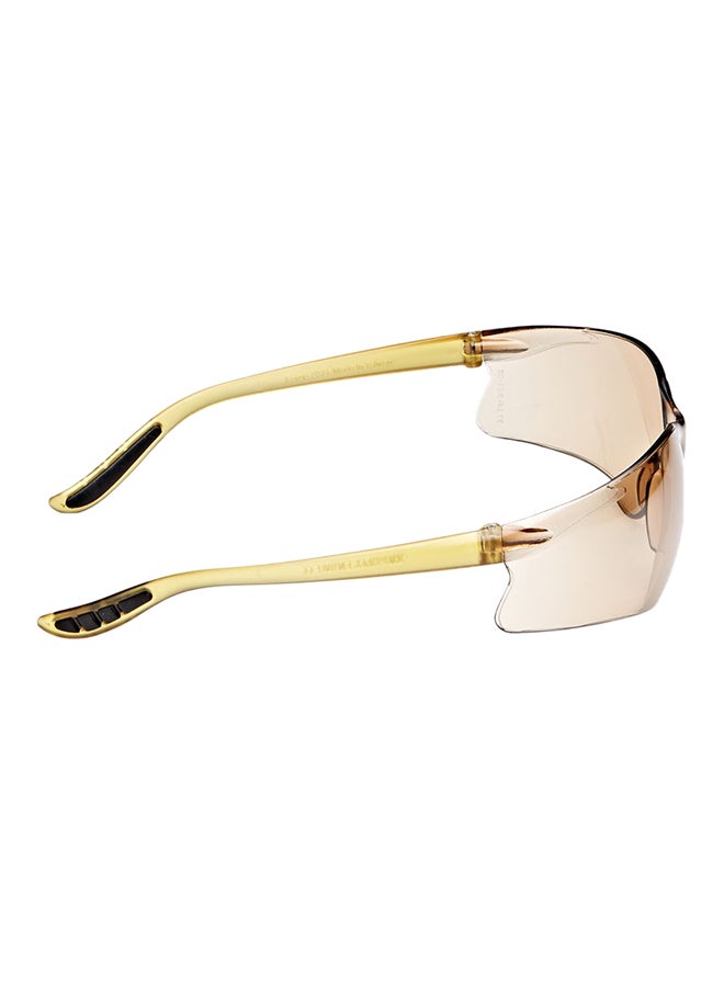 Empiral Fargo Anti Scratch Safety Spectacles Yellow/Beige - Image 3