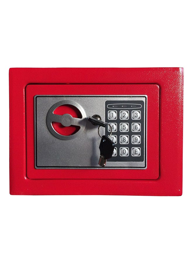 Generic Digital Safe Box Red  - Image 1