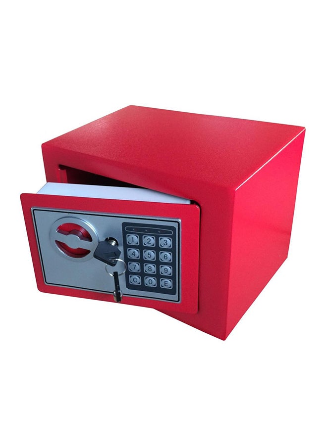 Generic Digital Safe Box Red  - Image 3