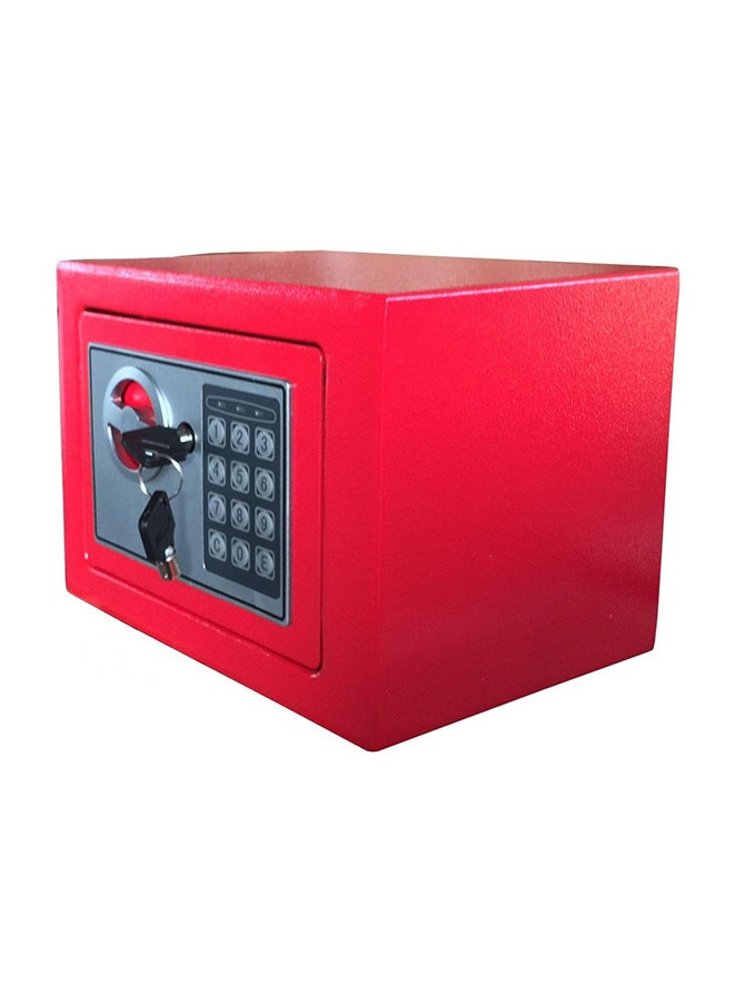 Generic Digital Safe Box Red  - Image 4