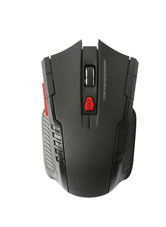 iMounTEK 2.4Ghz Mini Wireless Optical Gaming Mouse Black/Red - Image 1