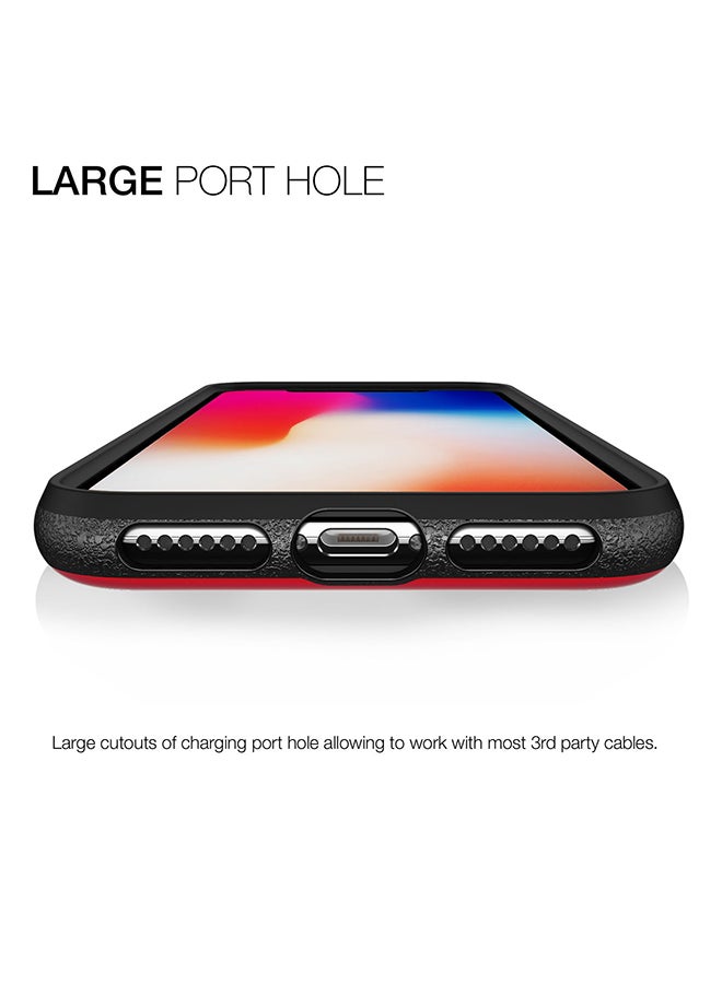 Patchworks Level ITG Mobile Case For iPhone X Red  - Image 4