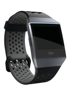 Fitbit Leather Ionic Accessory Sport Band Large Black  - Image 2