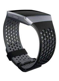 Fitbit Leather Ionic Accessory Sport Band Large Black  - Image 4