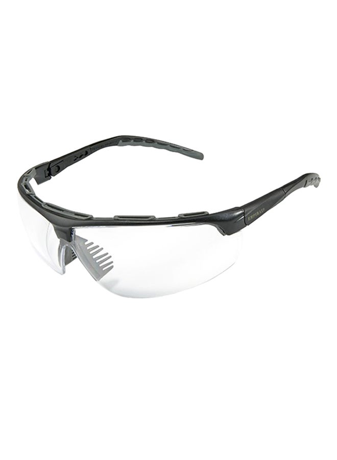 Maxima Anti Scratch Safety Spectacles Clear/Black