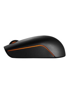 Lenovo 300 Wireless Compact Mouse, 2.4 GHz RF Wireless Connection, 1,000 dpi Laser Sensor, 3 Buttons, 32' / 10 m Wireless Range, Single AA Battery, Black  - Image 3