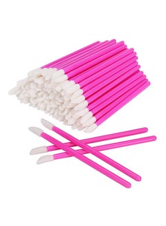CYTHERIA 100-Piece Disposable Lip Gloss Wands Tool Kit pink  - Image 1