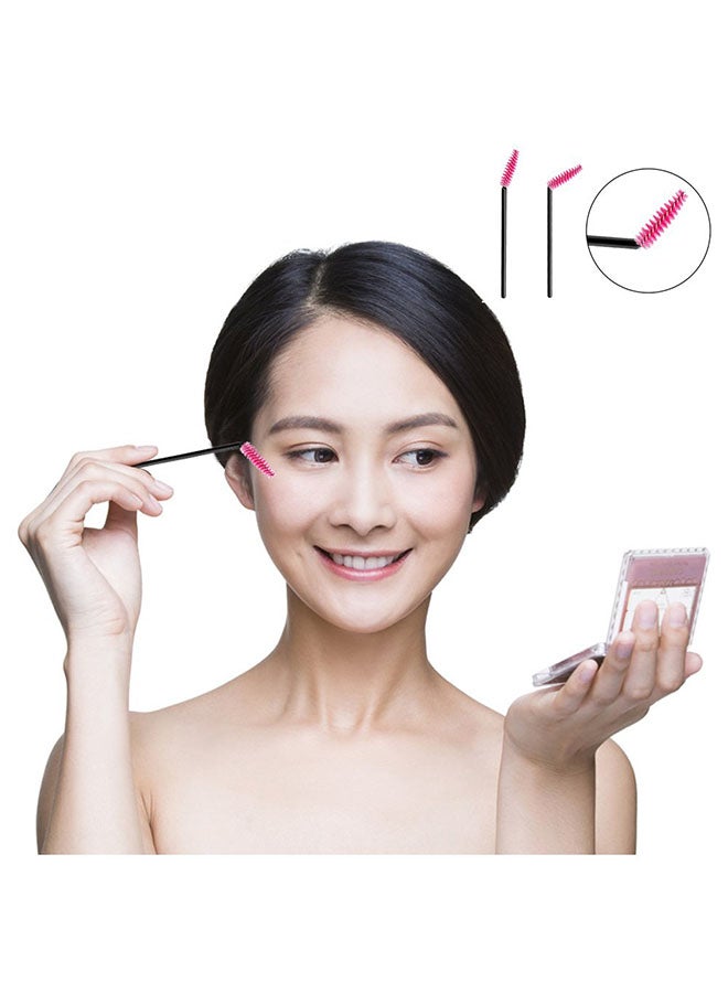 CYTHERIA 50-Piece Disposable Eyelash Mascara Wands Brushes black  - Image 4