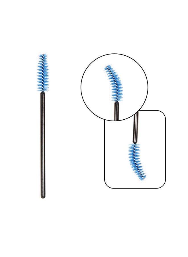 50-Piece Disposable Eyelash Mascara Wands Brushes black
