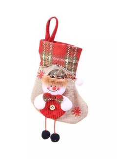 Cool Baby Decorative Snowman Hanging Socks Multicolour 