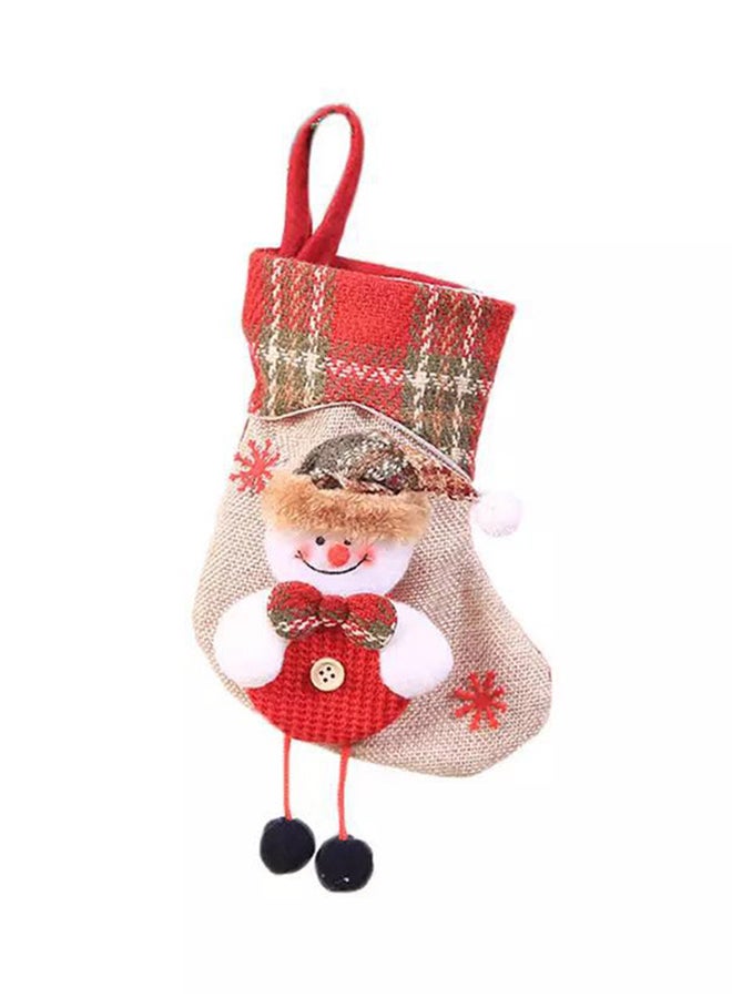 Cool Baby - Decorative Snowman Hanging Socks Multicolour - Image 1