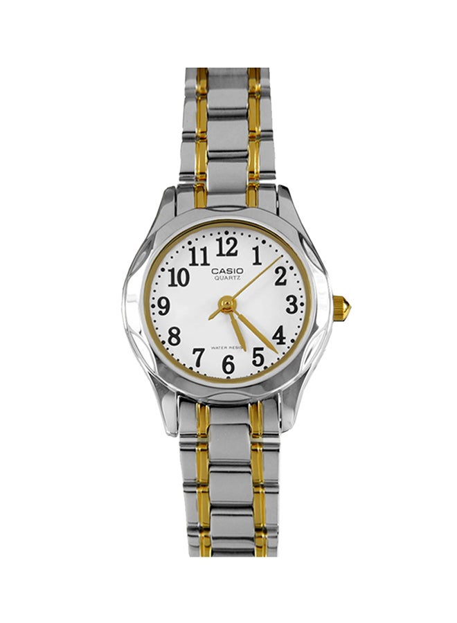 CASIO Women's Quartz Analog Watch LTP-1275SG-7BDF - 25 mm - Silver/Gold  - Image 1