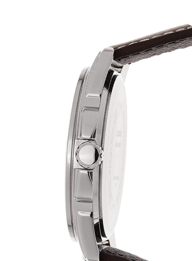 CASIO Women's Enticer Water Resistant Leather Analog Watch LTP-1314L-7A - 33 mm - Brown - Image 3