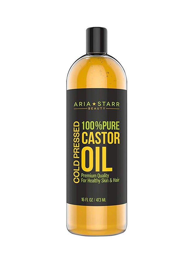 Aria Starr Cold Pressed Castor Oil 473ml