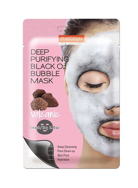 Deep Purifying Black O2 Bubble Volcanic Mask Pink 20grams