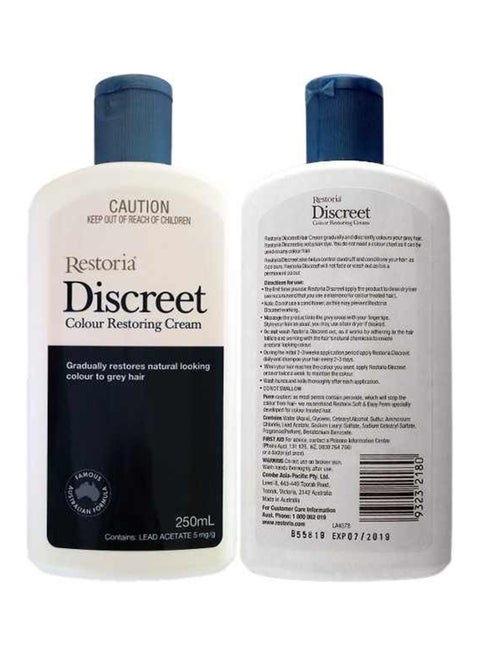 Discreet Color Restoring Cream 250ml
